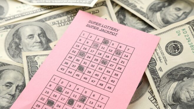 Lottery Ticket With Money