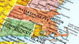 Massachusetts State Map