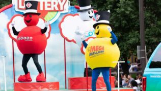 powerball mega millions mascots