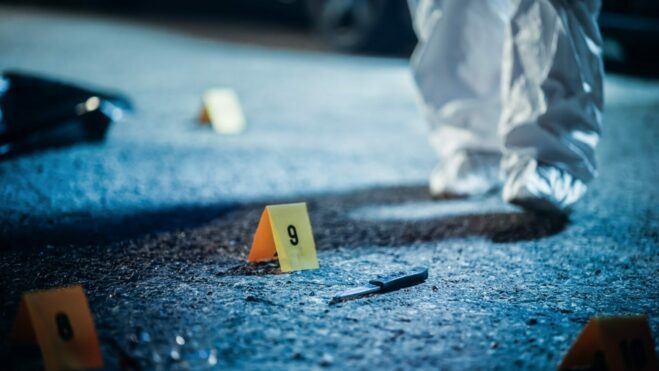 knife crime scene
