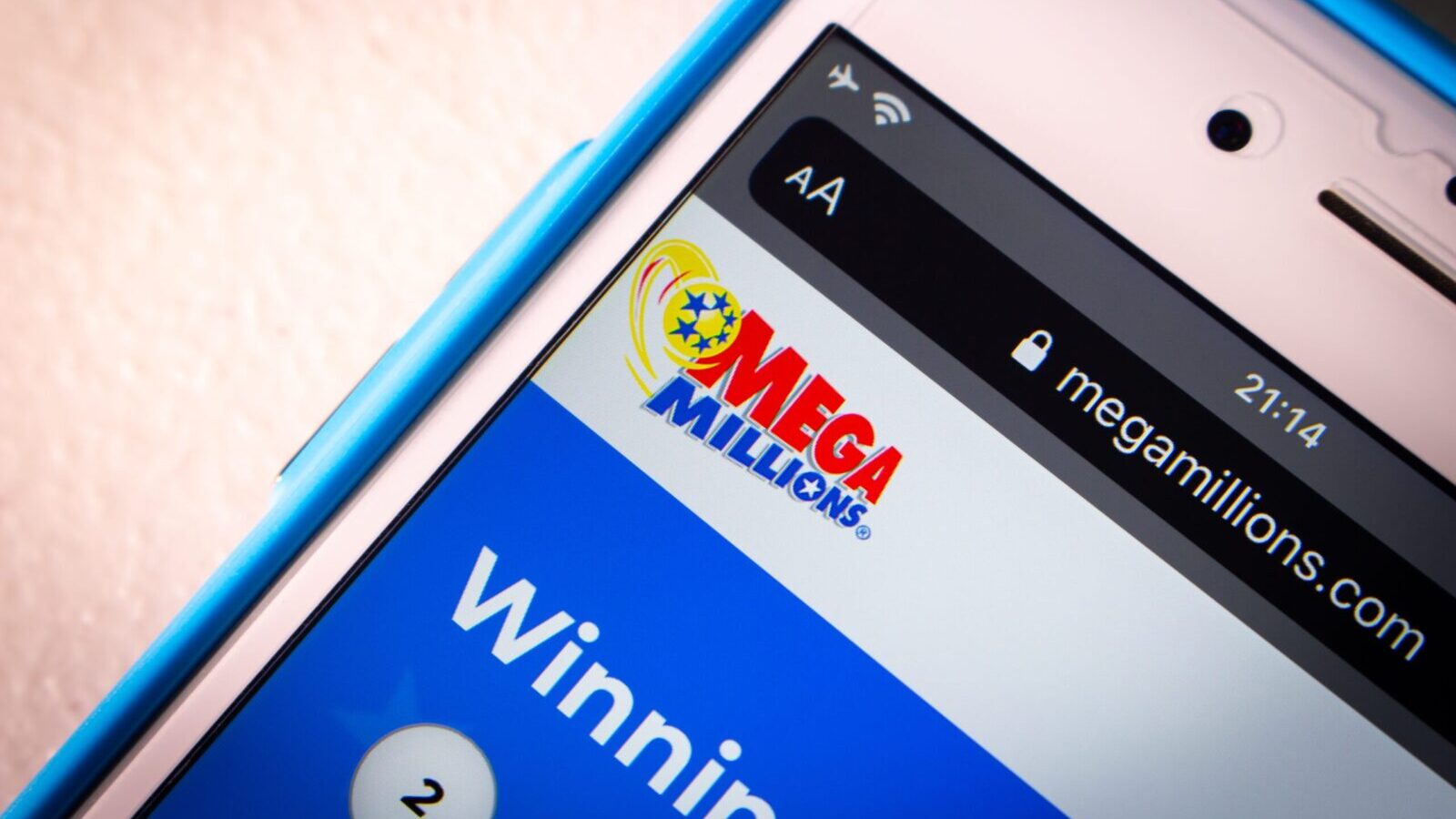 mega millions phone