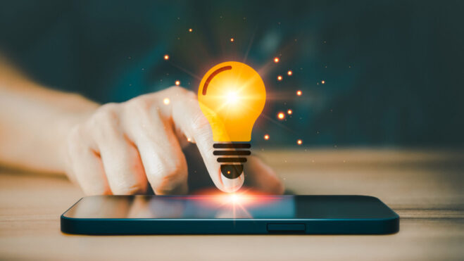 lightbulb phone innovation
