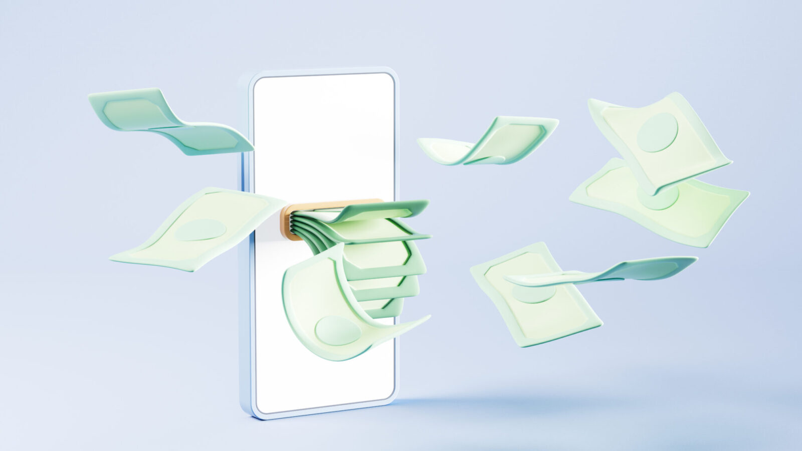 cell phone money