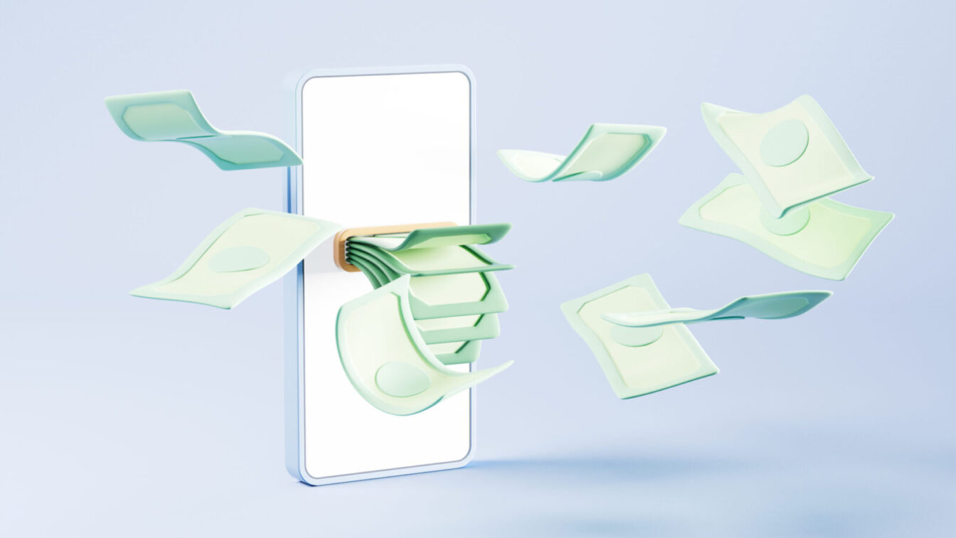 cell phone money