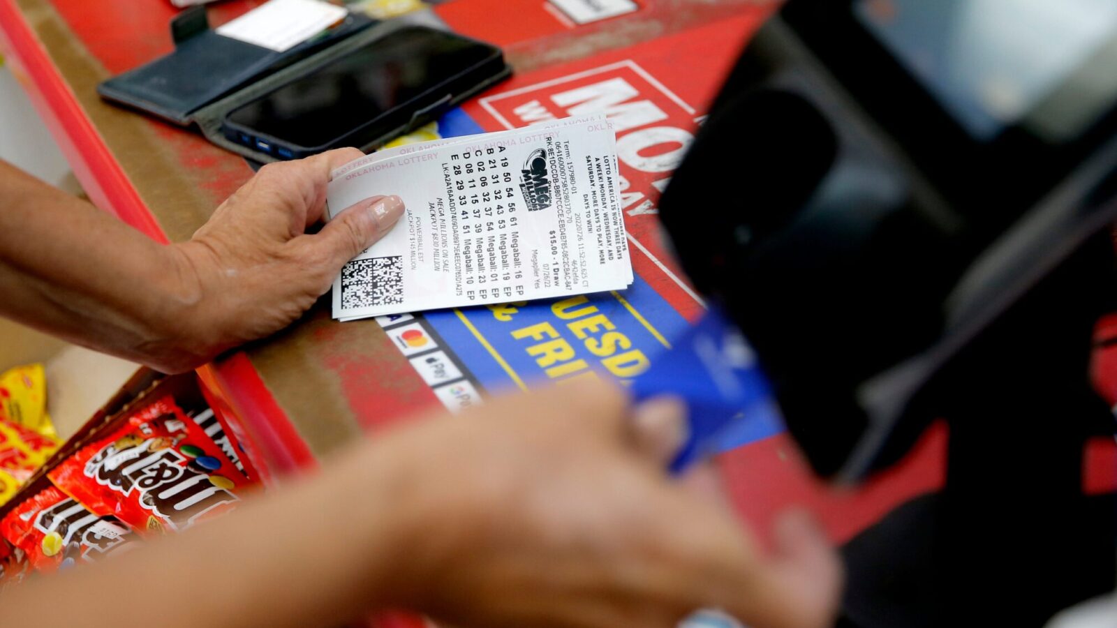 lottery ticket purchase
