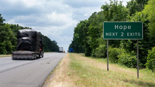 hope arkansas sign