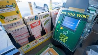 lottery tickets machine