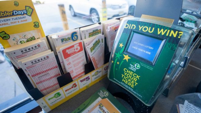 lottery tickets machine