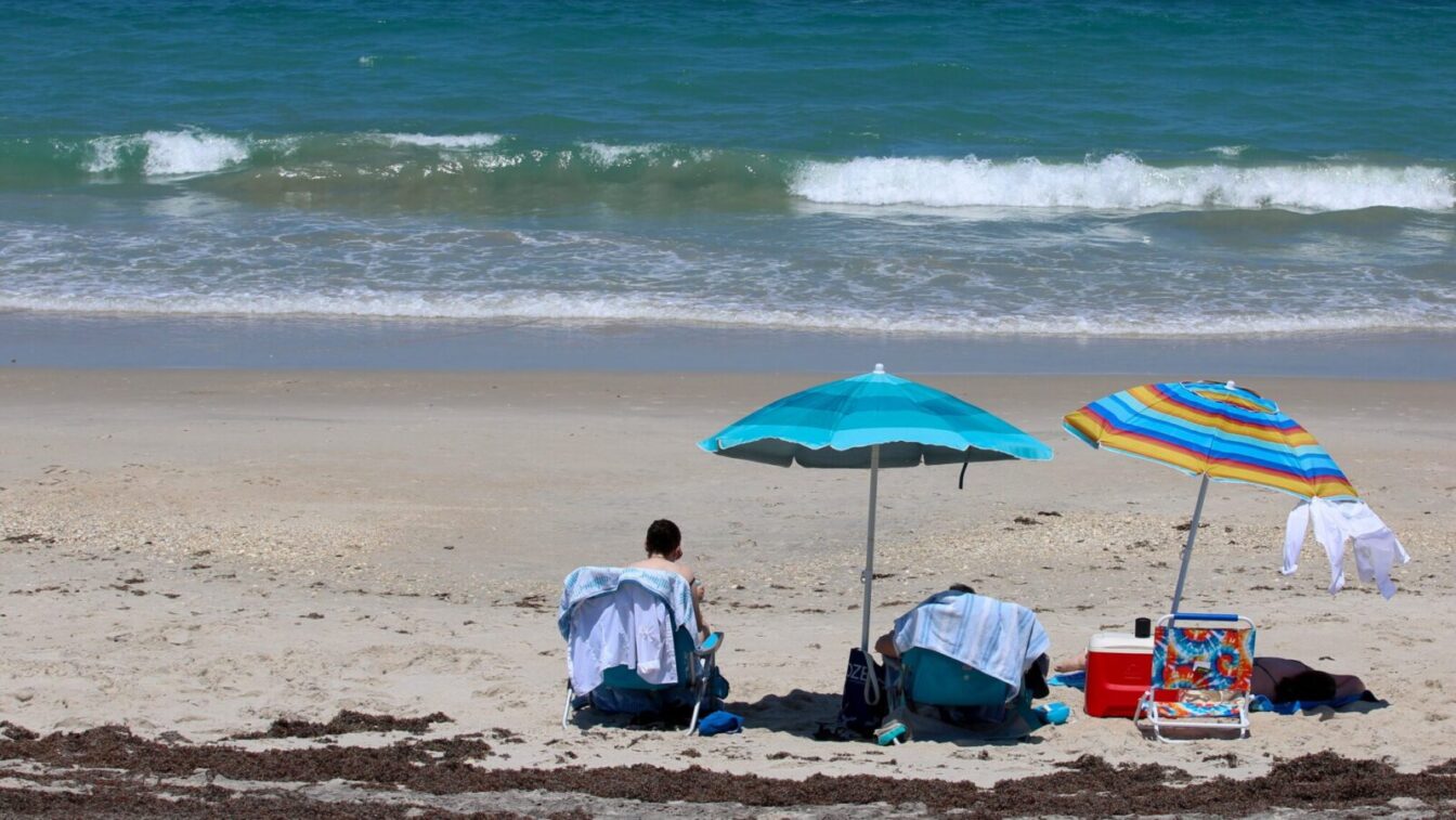 sunny beach day florida