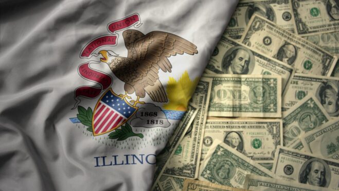 illinois flag cash
